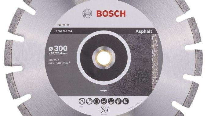 Bosch - Standard Seri Asfalt İçin Elmas Kesme Diski 300 mm