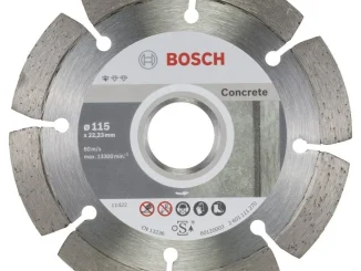 Bosch - Standard Seri Beton İçin, 9+1 Elmas Kesme Diski Set 115 mm