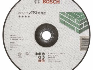 Bosch - 230*3,0 mm Expert Serisi Bombeli Taş Kesme Diski (Taş)