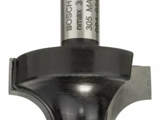 Bosch - Standard Seri Ahşap İçin Çift Oluklu, Sert Metal Bilya Yataklı Yuvarlama Frezesi 8*8*53 mm