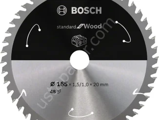 Bosch - Standard for Serisi Ahşap için Akülü Daire Testere Bıçağı 165*20 mm 48 Diş 2608837687