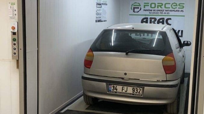 Araç Asansörü Forces Makina