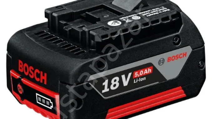 Bosch Professional GBA 18 Volt 5,0 Ah Li-on Akü 1600A002U5